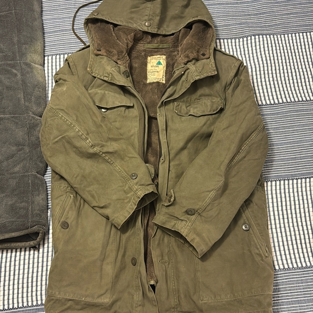 Vintage German Military Jacket Mens size S
